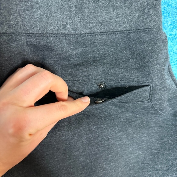 Projek Raw Pants Men's Medium 32x30.5 Grey Stretch Jogger Drawstring Slim Fit - Picture 13 of 14